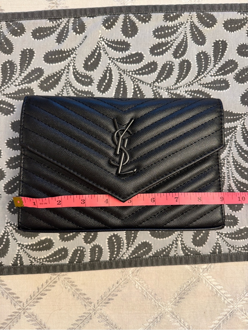 YSL black crossbody / clutch - Picture 9 of 9